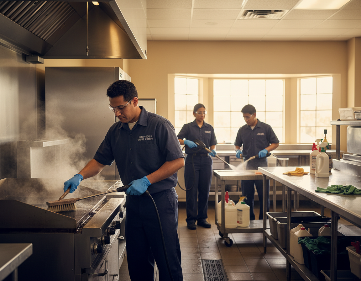 Grease Cleaning Pros in Acton